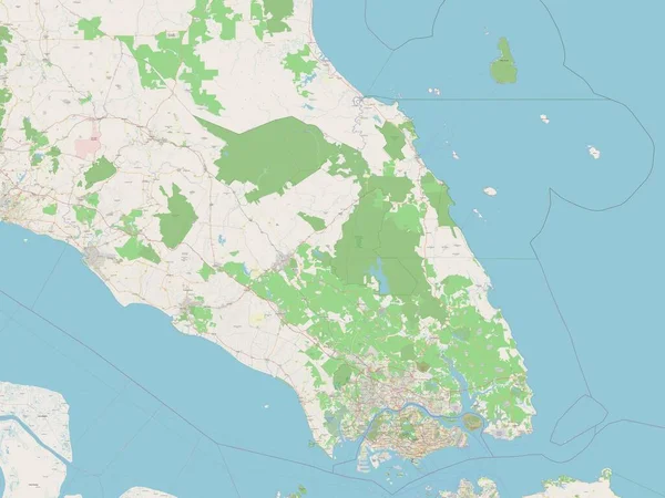 Johor Stan Malezja Otwarta Mapa Ulic — Zdjęcie stockowe