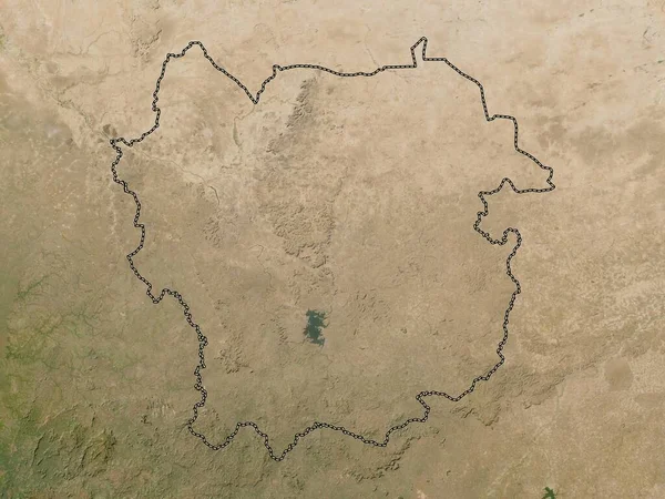 マリ共和国の首都 低解像度衛星地図 — ストック写真