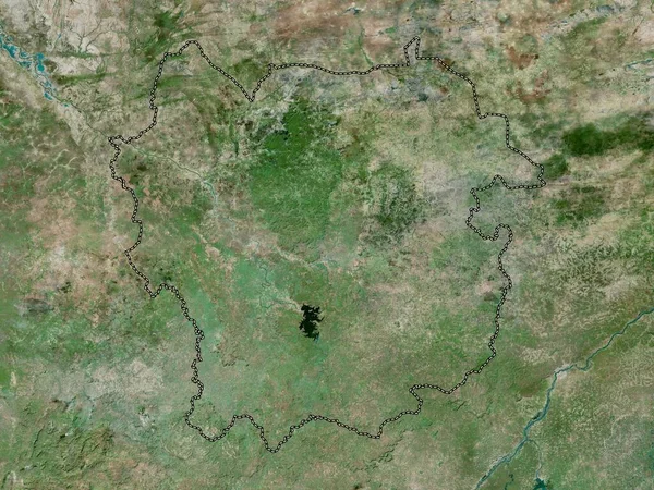 Kayes Regio Mali Satellietkaart Met Hoge Resolutie — Stockfoto