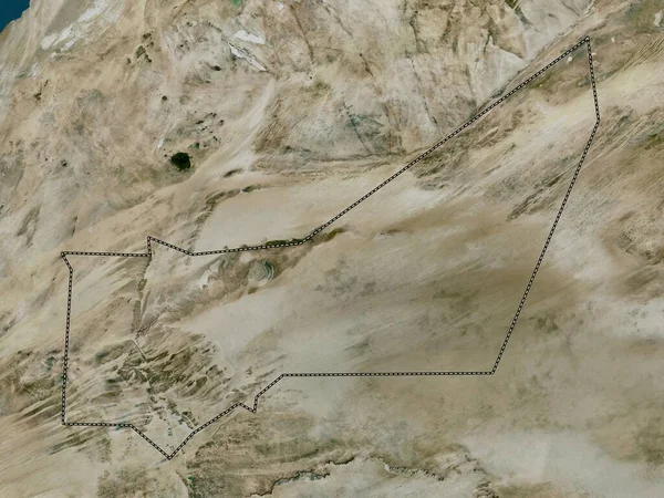 Adrar Regionen Mauretanien Högupplöst Satellitkarta — Stockfoto