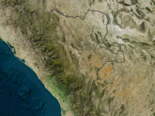 Дуранго Штат Мексика Карта Высокого Разрешения — стоковое фото