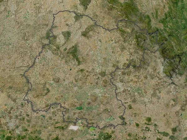 Guanajuato Delstaten Mexiko Högupplöst Satellitkarta — Stockfoto