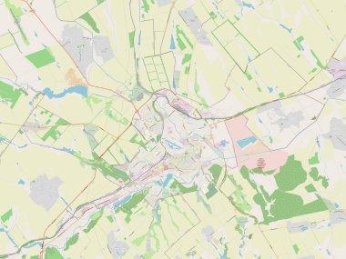 Balti, Moldova şehri. Açık Sokak Haritası