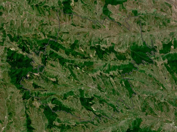 カララシ モルドバの地区 低解像度衛星地図 — ストック写真