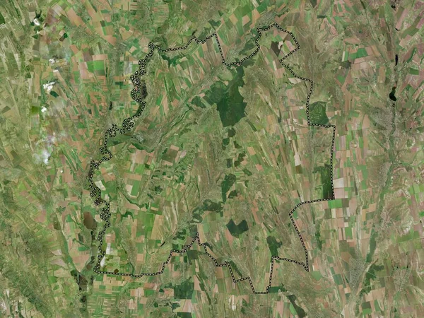 Kantemir Distriktet Moldavien Högupplöst Satellitkarta — Stockfoto