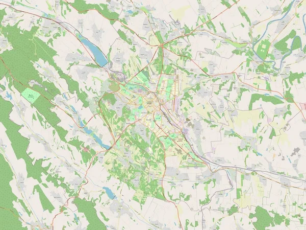 Chisinau Ciudad Moldavia Mapa Calle Abierto —  Fotos de Stock
