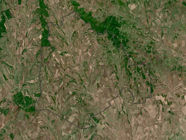 Cimislia Kreis Moldawien Satellitenkarte Mit Niedriger Auflösung — Stockfoto