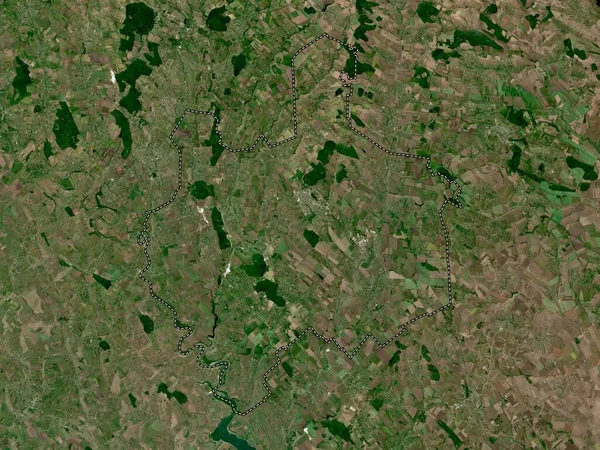 Edinet District Moldova High Resolution Satellite Map — Stock Photo, Image