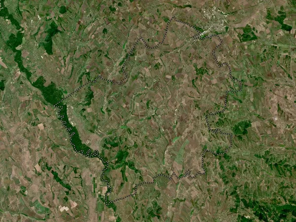 Falesti Distriktet Moldavien Högupplöst Satellitkarta — Stockfoto
