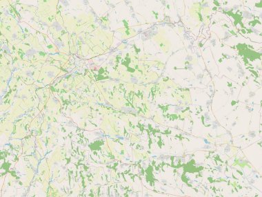 Singerei, Moldova bölgesi. Açık Sokak Haritası