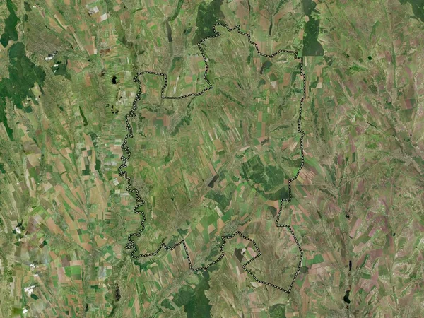 Leova Distriktet Moldavien Högupplöst Satellitkarta — Stockfoto
