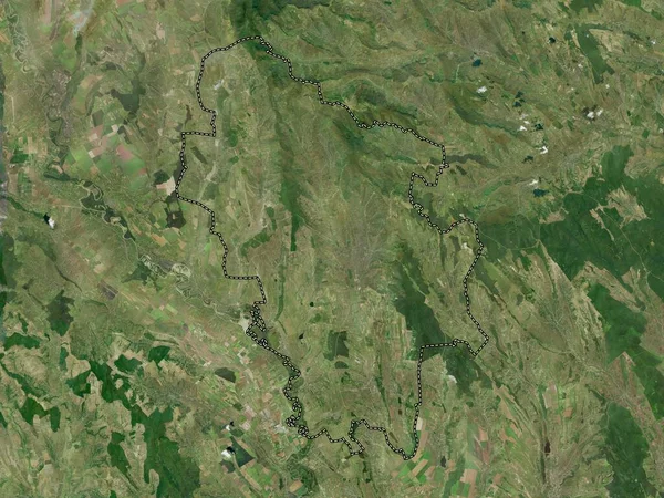 Nisporeni Distrito Moldávia Mapa Satélite Alta Resolução — Fotografia de Stock