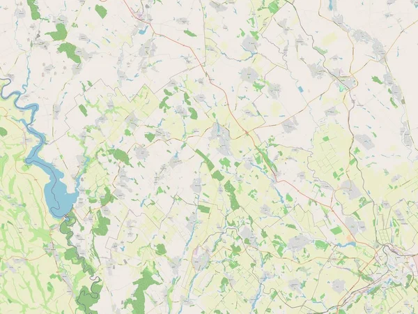 Riscani Distrito Moldávia Abrir Mapa Ruas — Fotografia de Stock