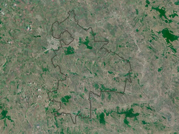 Singerei District Moldavië Satellietkaart Met Lage Resolutie — Stockfoto