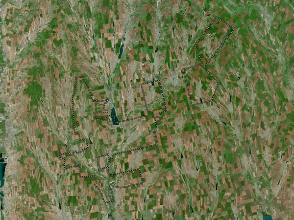 Taraclia Kreis Moldawien Hochauflösende Satellitenkarte — Stockfoto
