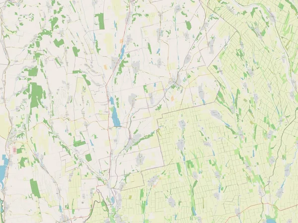 Taraclia Distrito Moldávia Abrir Mapa Ruas — Fotografia de Stock