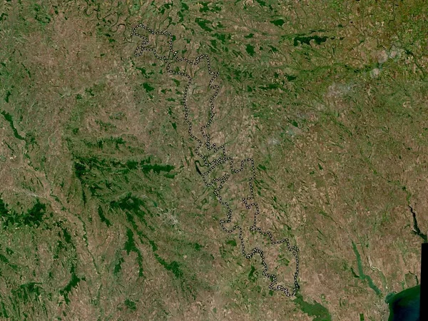 Transznisztria Moldova Területi Egysége Kis Felbontású Műholdas Térkép — Stock Fotó