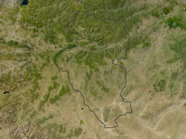 Bulgan Provincie Mongolië Satellietkaart Met Lage Resolutie — Stockfoto