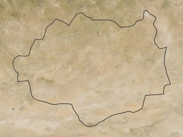 Dundgovi Provincia Mongolia Mapa Satelital Baja Resolución — Foto de Stock