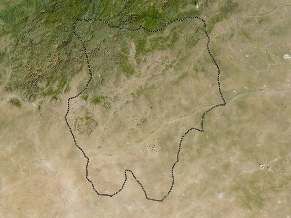 Hentiy Provinsen Mongoliet Lågupplöst Satellitkarta — Stockfoto