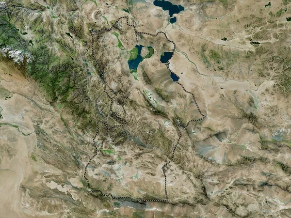 Hovd Provincia Della Mongolia Mappa Satellitare Alta Risoluzione — Foto Stock