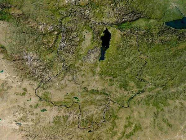 Hovsgol Provincia Mongolia Mapa Satelital Baja Resolución — Foto de Stock