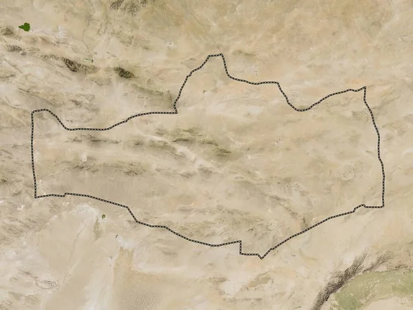 Omnogovi Província Mongólia Mapa Satélite Baixa Resolução — Fotografia de Stock