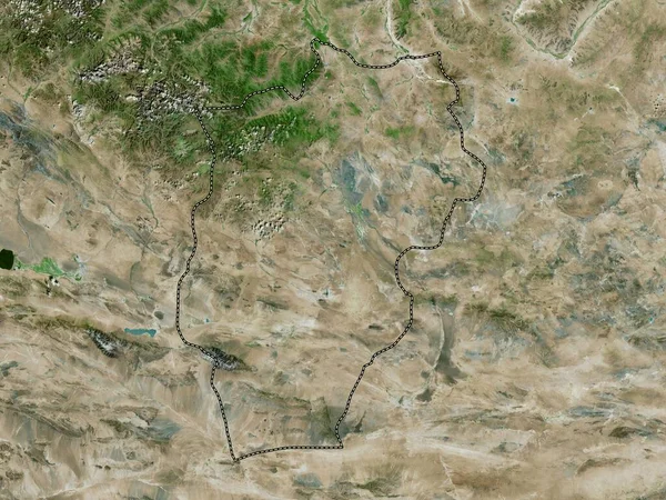 Ovorhangay Mongoliet Högupplöst Satellitkarta — Stockfoto
