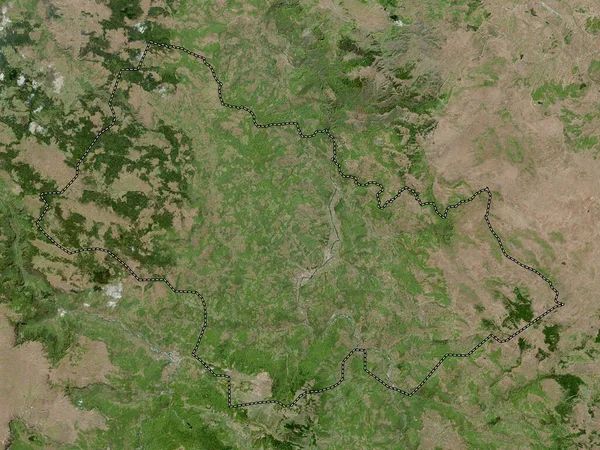 Μπιέλο Πόλιε Δήμος Μαυροβουνίου Δορυφορικός Χάρτης Υψηλής Ανάλυσης — Φωτογραφία Αρχείου