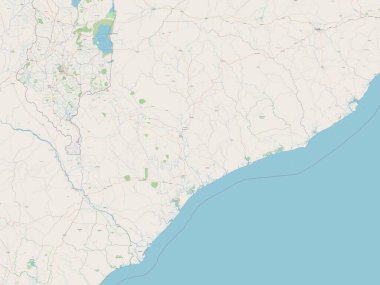 Zambezia, Mozambik ili. Açık Sokak Haritası