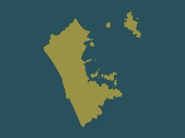 オークランド ニュージーランドの地域評議会 単色形状 — ストック写真
