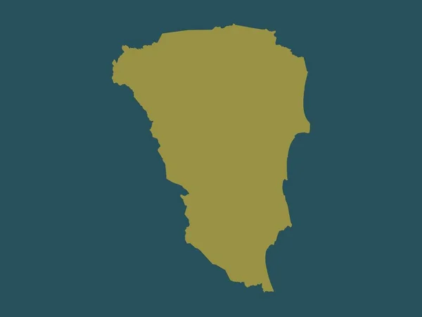 Атлантико Сур Автономный Регион Никарагуа Твердая Форма Цвета — стоковое фото