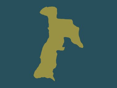 Abia, Nijerya eyaleti. Katı renk biçimi