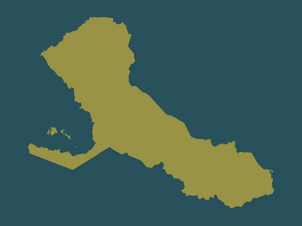 ニカラグアのリオ フアン 単色形状 — ストック写真