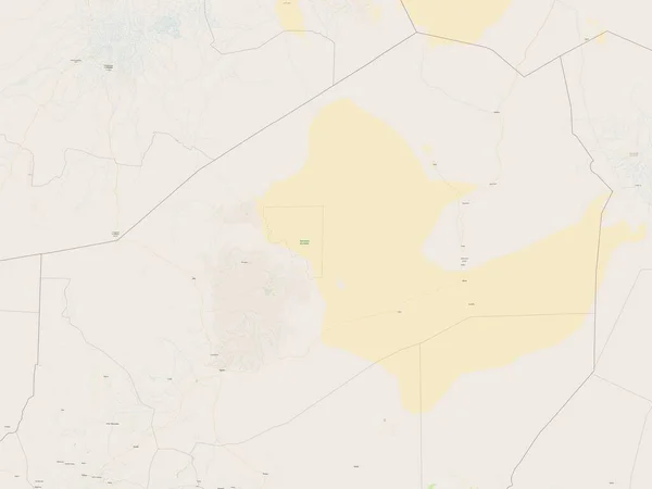 Agadez Department Niger Open Street Map — Stock Photo, Image