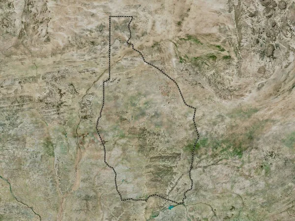 Tahoua Departamento Níger Mapa Satélite Alta Resolución —  Fotos de Stock