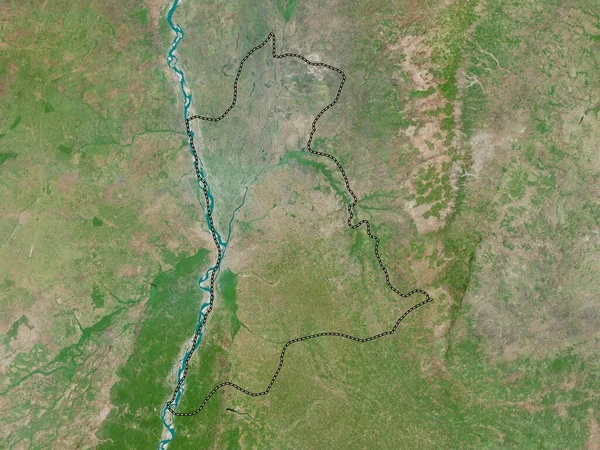 Anambra Nijerya Eyaleti Yüksek Çözünürlüklü Uydu Haritası — Stok fotoğraf