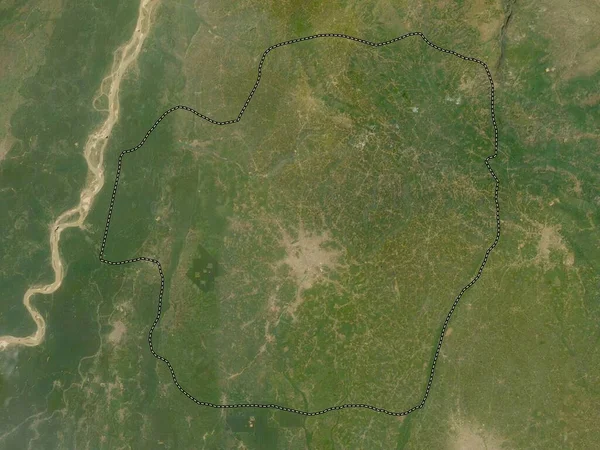 Imo Negara Bagian Nigeria Peta Satelit Resolusi Rendah — Stok Foto