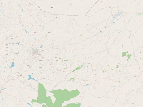 Jigawa, Nijerya eyaleti. Açık Sokak Haritası