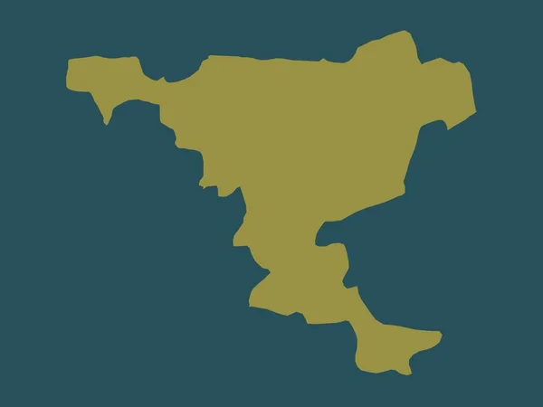 ジガワ ナイジェリアの州 単色形状 — ストック写真