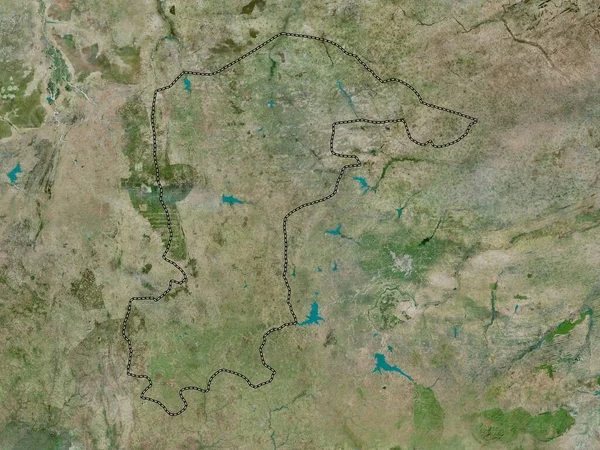 Katsina Estado Nigéria Mapa Satélite Alta Resolução — Fotografia de Stock