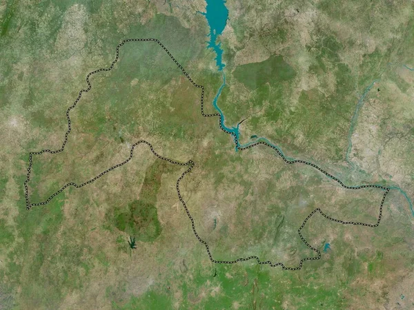 Kwara Stát Nigérie Satelitní Mapa Vysokým Rozlišením — Stock fotografie
