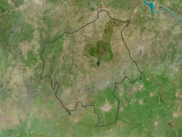 Oyo Stato Della Nigeria Mappa Satellitare Alta Risoluzione — Foto Stock