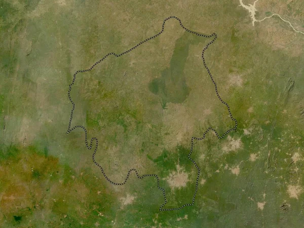 Oyo Nijerya Eyaleti Düşük Çözünürlüklü Uydu Haritası — Stok fotoğraf