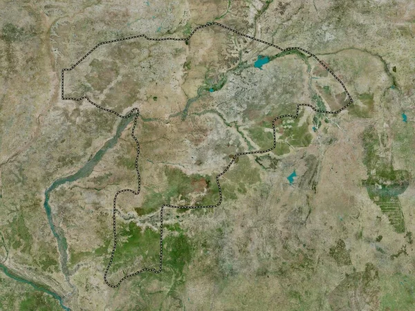 Sokoto Estado Nigéria Mapa Satélite Alta Resolução — Fotografia de Stock