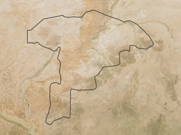 Sokoto Stan Nigeria Mapa Satelitarna Niskiej Rozdzielczości — Zdjęcie stockowe