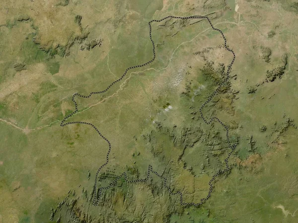 Taraba État Nigeria Carte Satellite Basse Résolution — Photo