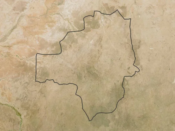 尼日利亚州Zamfara 低分辨率卫星地图 — 图库照片