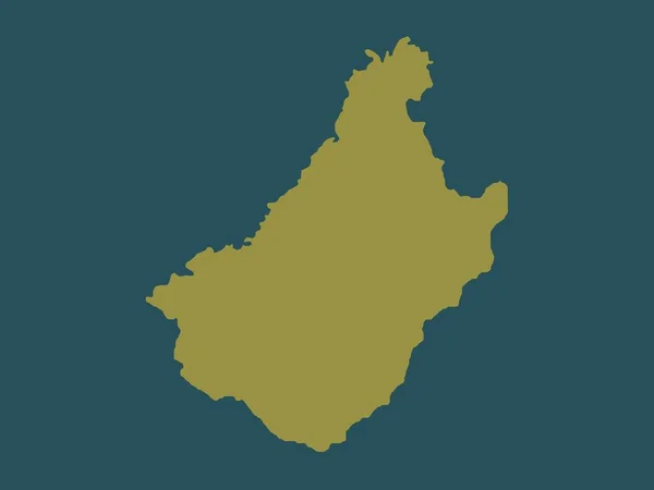 北朝鮮の省 チャガンド 単色形状 — ストック写真