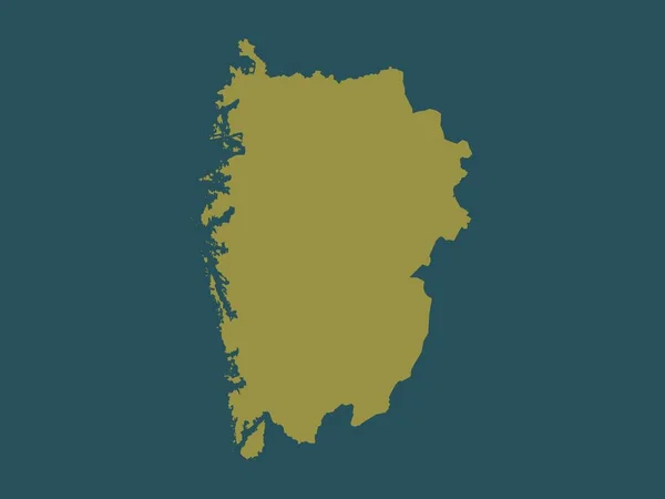 Вестленд Графство Норвегия Твердая Форма Цвета — стоковое фото